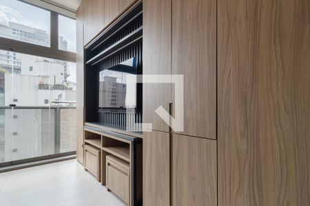 Studio à venda com 27m², 1 quarto e sem vagaSala