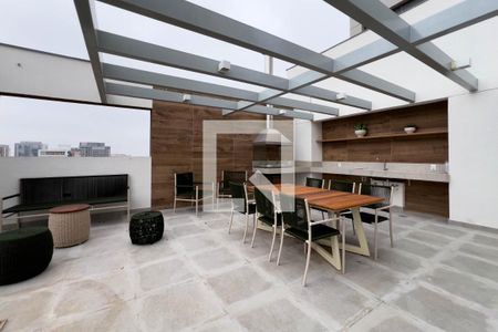 Studio para alugar com 23m², 1 quarto e sem vagaChurrasqueira