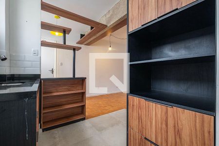 Sala/Cozinha de apartamento para alugar com 1 quarto, 52m² em Sumaré, São Paulo