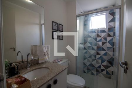 Banheiro de apartamento à venda com 2 quartos, 60m² em Jardim das Acacias, São Paulo