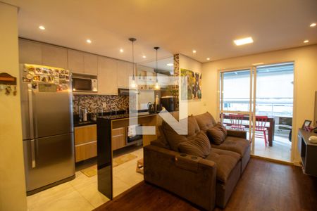 Sala de apartamento à venda com 2 quartos, 60m² em Jardim das Acacias, São Paulo