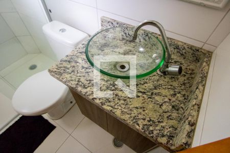 Apartamento para alugar com 65m², 2 quartos e 1 vagaBanheiro do Quarto 1 - Suíte