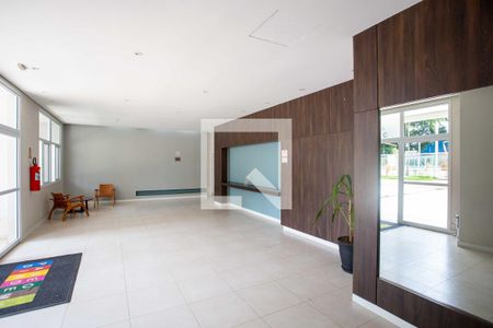 Apartamento para alugar com 82m², 2 quartos e 2 vagasHall social
