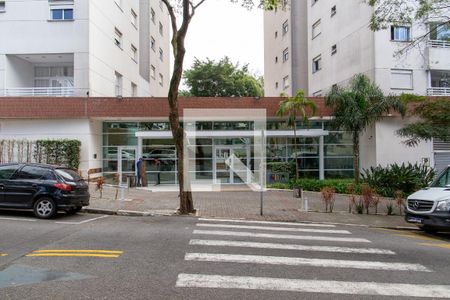 Apartamento para alugar com 82m², 2 quartos e 2 vagasFachada e portaria