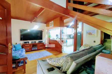 Sala  de casa de condomínio à venda com 3 quartos, 272m² em Pechincha, Rio de Janeiro