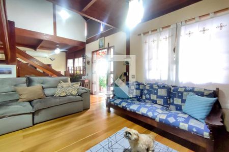 Sala  de casa de condomínio à venda com 3 quartos, 272m² em Pechincha, Rio de Janeiro