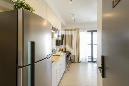 Sala/Quarto de apartamento para alugar com 1 quarto, 25m² em Indianópolis, São Paulo