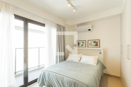 Sala/Quarto de apartamento para alugar com 1 quarto, 25m² em Indianópolis, São Paulo