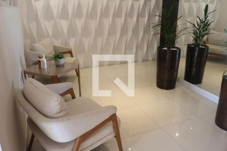 Apartamento à venda com 124m², 3 quartos e 2 vagasHall social