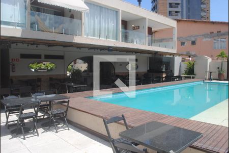 Área comum - Piscina de kitnet/studio para alugar com 1 quarto, 46m² em Jaguaribe, Salvador