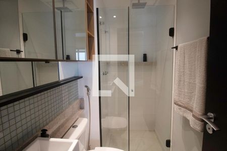 Studio para alugar com 25m², 1 quarto e sem vagaBanheiro da Suíte