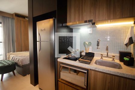 Studio para alugar com 25m², 1 quarto e sem vagaCozinha