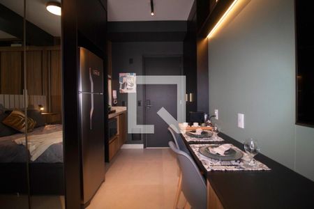 Studio para alugar com 25m², 1 quarto e sem vagaCozinha