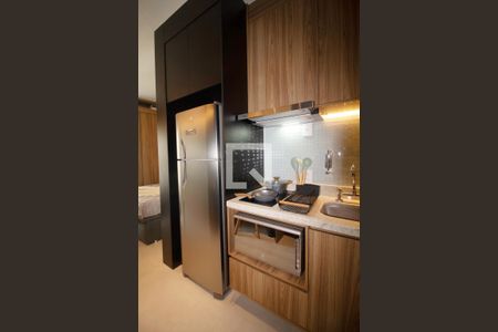 Studio para alugar com 25m², 1 quarto e sem vagaCozinha