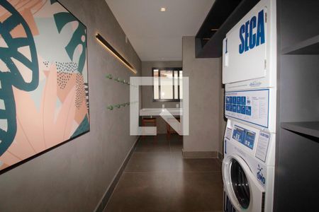 Studio para alugar com 25m², 1 quarto e sem vagaLavanderia