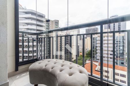 Studio para alugar com 25m², 1 quarto e sem vagaVaranda