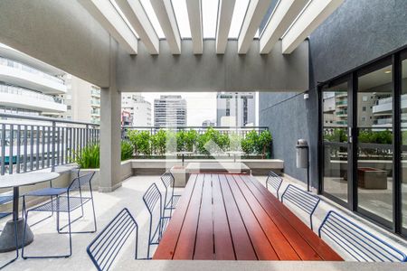 Studio para alugar com 25m², 1 quarto e sem vagaÁrea comum - Churrasqueira