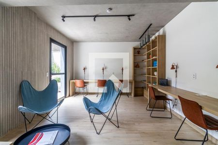 Studio para alugar com 25m², 1 quarto e sem vagaÁrea comum - Coworking