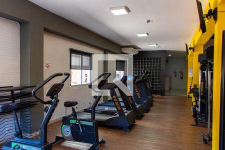 Apartamento para alugar com 55m², 2 quartos e 2 vagasÁREA COMUM - ACADEMIA