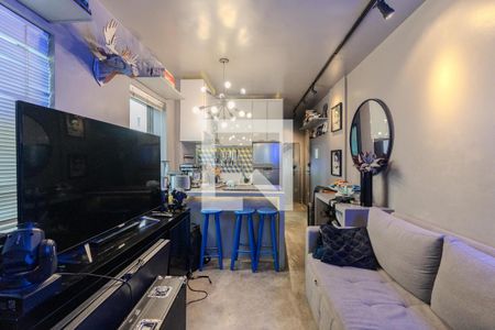 Sala de apartamento à venda com 1 quarto, 30m² em Consolação, São Paulo