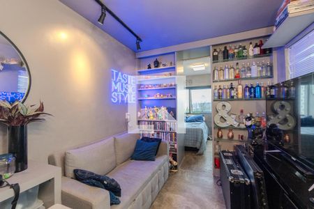 Sala de apartamento à venda com 1 quarto, 30m² em Consolação, São Paulo