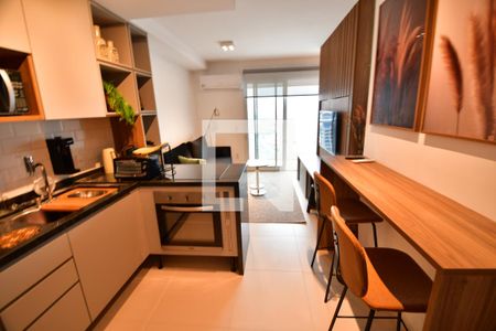 Studio à venda com 42m², 1 quarto e 1 vagaCozinha