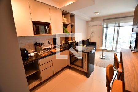 Studio à venda com 42m², 1 quarto e 1 vagaCozinha