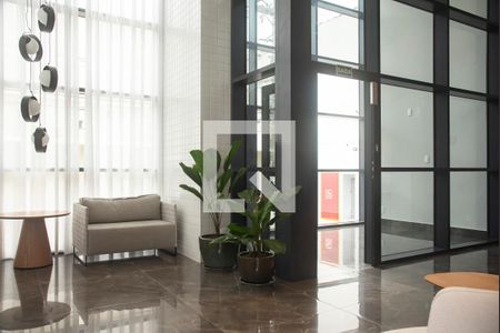 Studio para alugar com 30m², 1 quarto e 1 vagaHall social