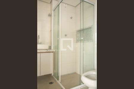 Banheiro de kitnet/studio à venda com 1 quarto, 27m² em Vila da Saúde, São Paulo