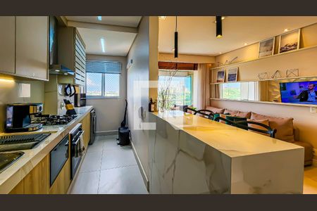 Apartamento à venda com 51m², 1 quarto e 1 vagaCozinha