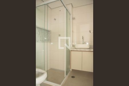 Banheiro de kitnet/studio à venda com 1 quarto, 27m² em Vila da Saúde, São Paulo