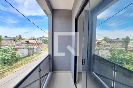 Sala de casa para alugar com 1 quarto, 35m² em Jardim Bosque do Ipê, Duque de Caxias