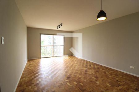 Sala de apartamento para alugar com 3 quartos, 110m² em Indianópolis, São Paulo