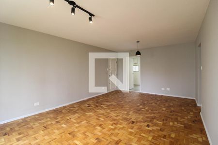 Sala de apartamento para alugar com 3 quartos, 110m² em Indianópolis, São Paulo