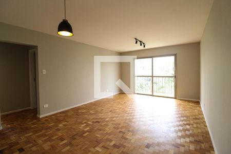 Sala de apartamento para alugar com 3 quartos, 110m² em Indianópolis, São Paulo