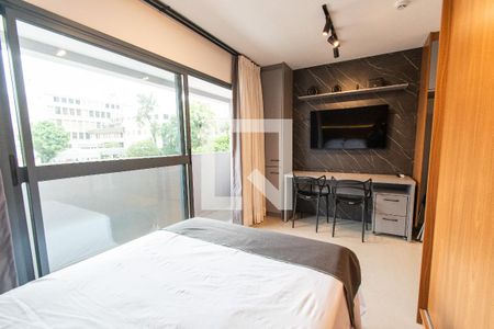 Sala/quarto/cozinha de kitnet/studio para alugar com 1 quarto, 42m² em Vila Mariana, São Paulo