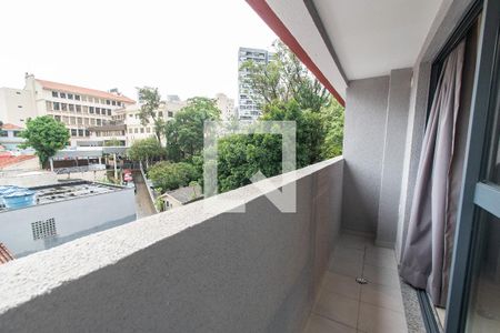 Varanda de kitnet/studio para alugar com 1 quarto, 42m² em Vila Mariana, São Paulo