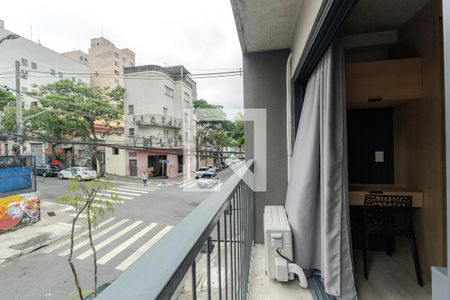 Studio para alugar com 25m², 1 quarto e sem vagaSacada
