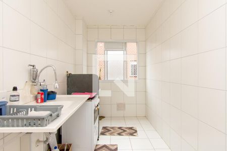 Cozinha de apartamento para alugar com 2 quartos, 50m² em Vila Alzira, Guarulhos