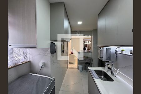 Apartamento à venda com 110m², 3 quartos e 2 vagasCozinha e Área de Serviço