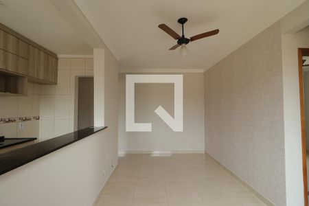 Sala de apartamento para alugar com 2 quartos, 45m² em Jardim Marchesi, Ribeirão Preto