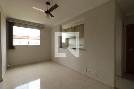 Sala de apartamento para alugar com 2 quartos, 45m² em Jardim Marchesi, Ribeirão Preto