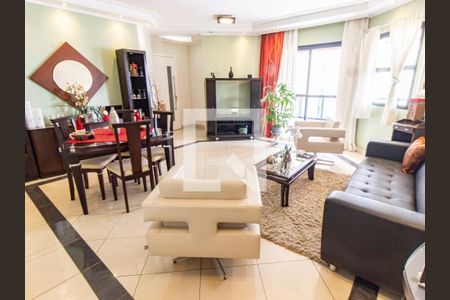 Sala de apartamento à venda com 3 quartos, 123m² em Vila Regente Feijó, São Paulo