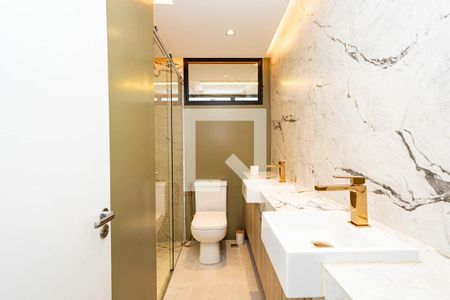 Apartamento à venda com 110m², 2 quartos e 1 vaga Apartamento à venda com 110m², 2 quartos e 1 vagaBanheiro Social