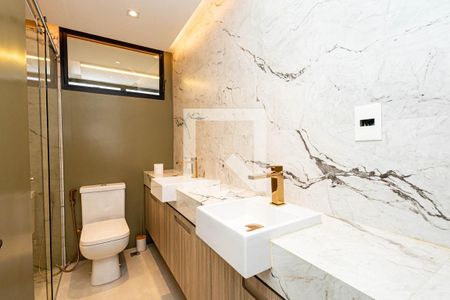 Apartamento à venda com 110m², 2 quartos e 1 vaga Apartamento à venda com 110m², 2 quartos e 1 vagaBanheiro Social