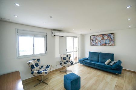 Sala de estar de apartamento à venda com 2 quartos, 70m² em Chácara Seis de Outubro, São Paulo