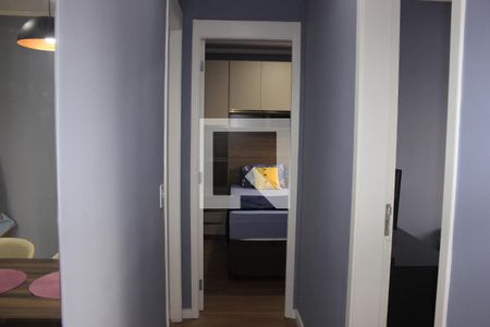 Apartamento para alugar com 45m², 2 quartos e 1 vagaCorredor dos quartos