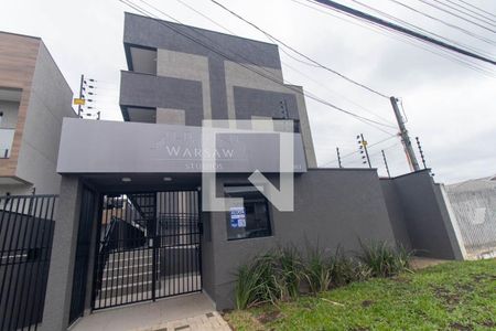 Fachada do Prédio de apartamento para alugar com 1 quarto, 33m² em Portão, Curitiba