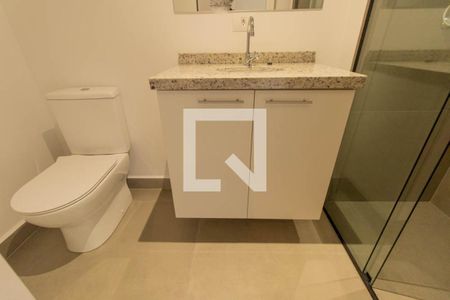 Banheiro Social de apartamento para alugar com 1 quarto, 33m² em Portão, Curitiba