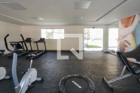 Área comum - Academia de apartamento para alugar com 2 quartos, 45m² em Colubandê, São Gonçalo
